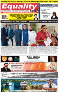 Equality Newspaper Canada - February 23, 2023 - Visiting India