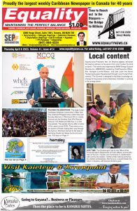 Equality Newspaper Canada - April 6, 2023 -Phagwa Celebrations
