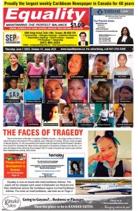 Equality Newspaper Canada - June 1, 2023 - The Faces of Tragedy
