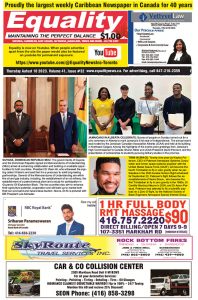 Equality Newspaper Canada - August 10, 2023 - Jamaicans in Alberta Celebrate