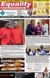 Equality Newspaper Canada - May 29, 2025 - 'Woman is Boss' in the Caribbean