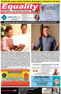 Equality Newspaper Canada - May 8, 2025 - New PM