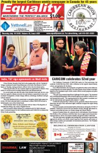 Equality Newspaper Canada - July 10, 2025 - Caricom celebrates 52nd year
