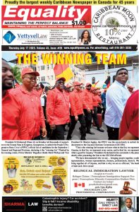 Equality Newspaper Canada - July 17, 2025 - The Winning Team