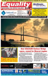Equality Newspaper Canada - October 9, 2025 - New Harbour Bridge